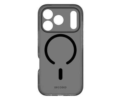 Etui / obudowa na smartfona Decoded DropTec Transparent Backcover, iPhone 17 Pro, Frosted Black